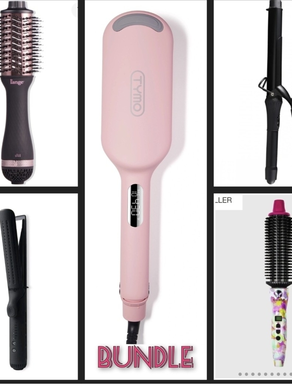 Luxury Hair Tools Bundle L’ange, Calista, Style Craft Wand, TYMO ROVY Deep Waver